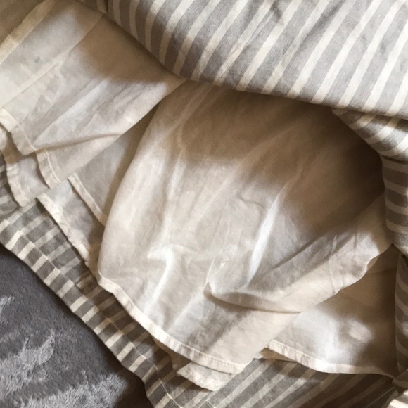 Anthropologie Flower Striped Dress NWOT - Picture 5 of 6